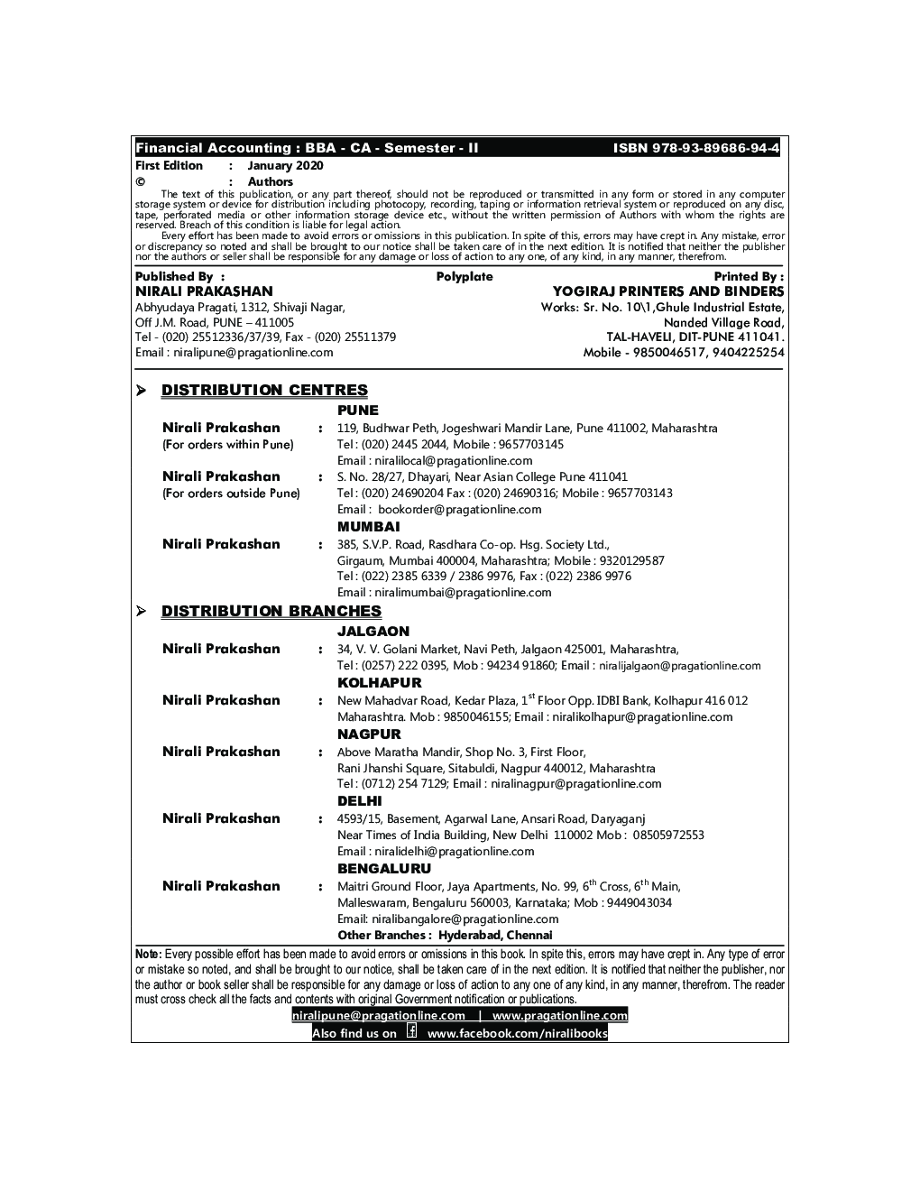 Financial Accounting - Page 3