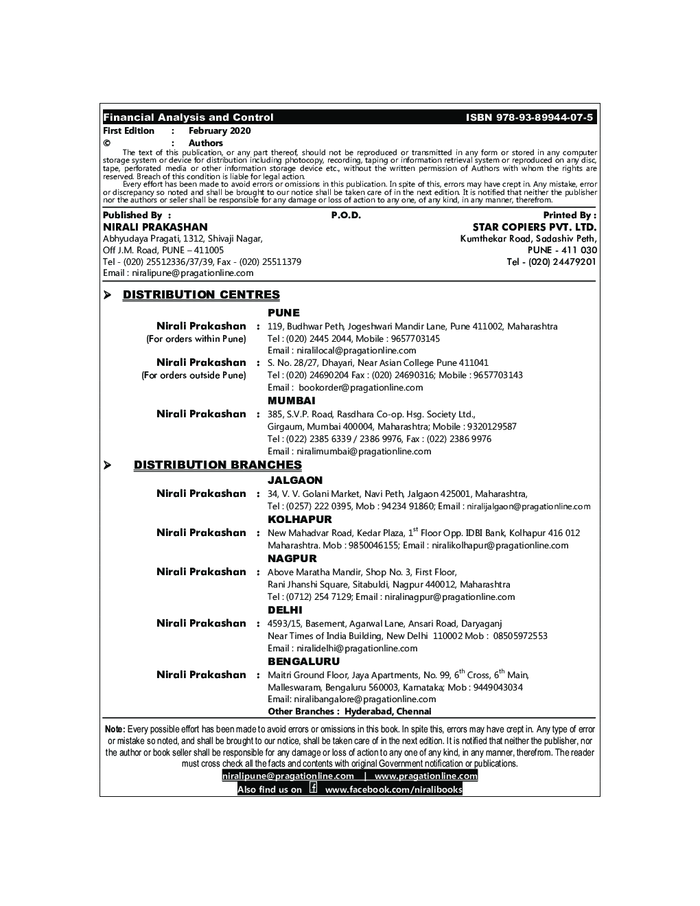 Financial Analysis And Control - Page 3