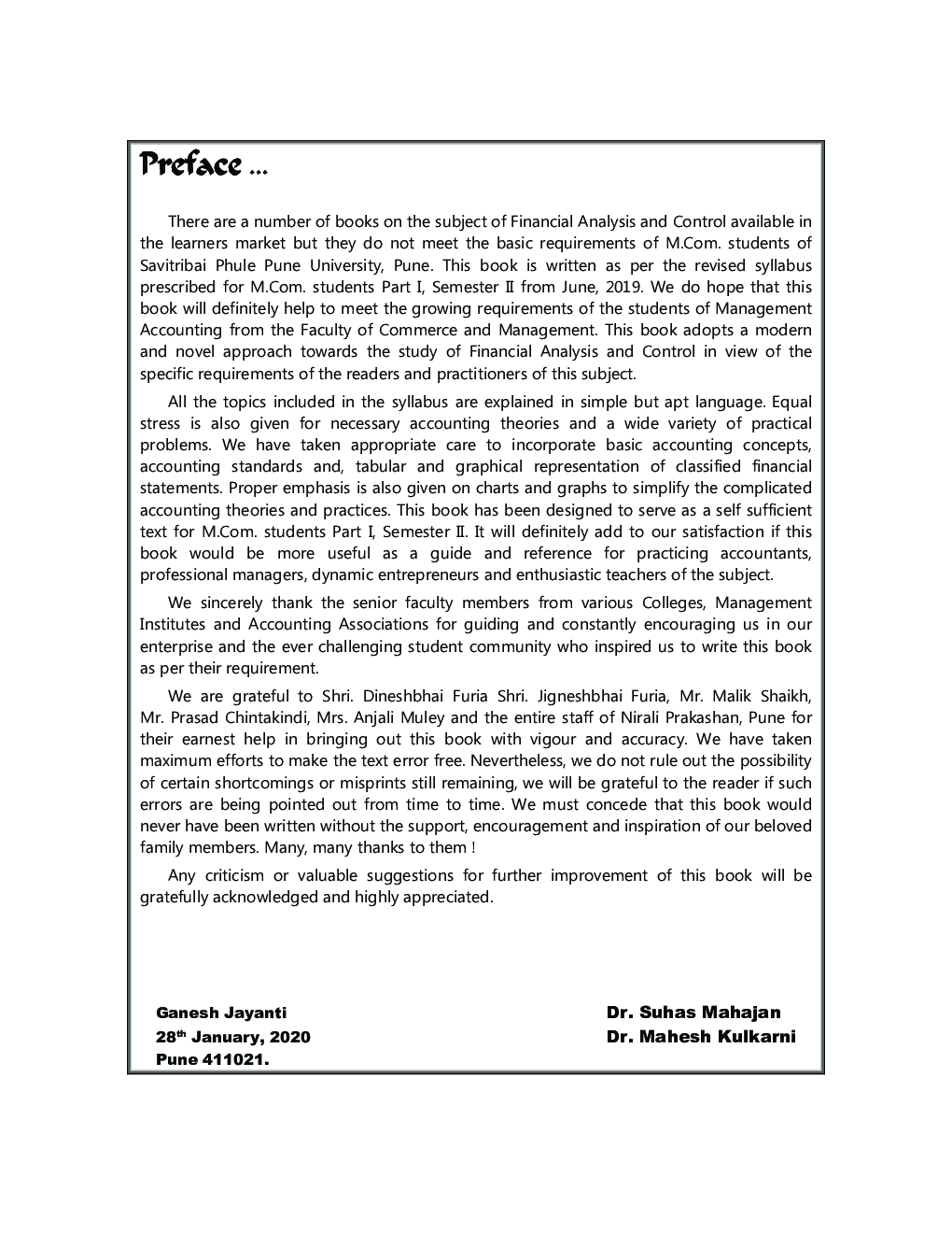 Financial Analysis And Control - Page 4