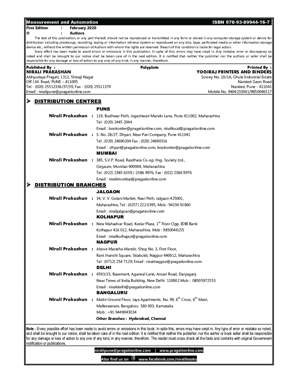 Measurement And Automation - Page 3