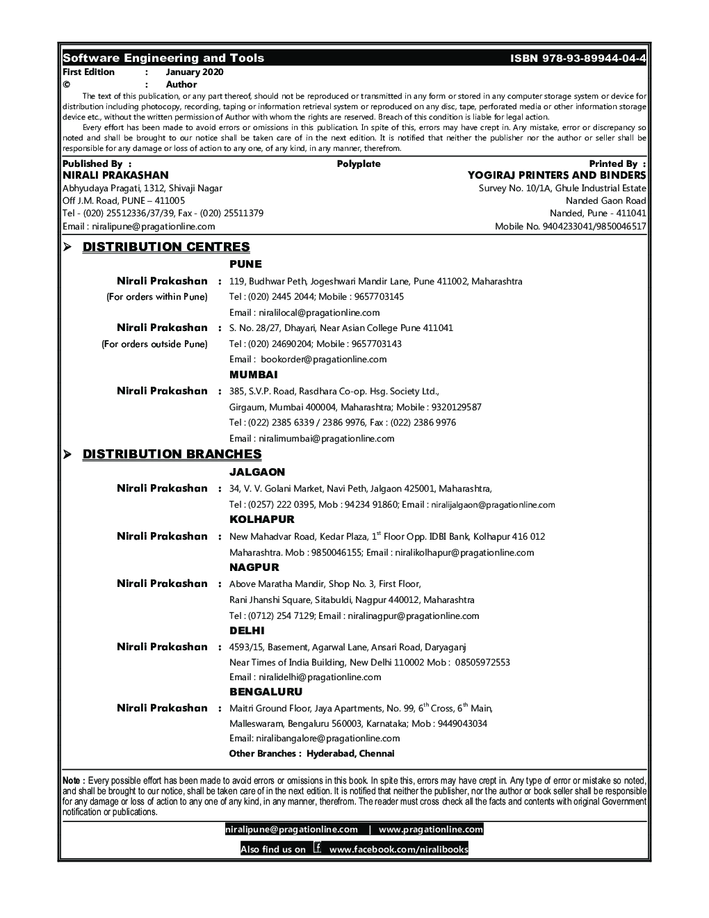 Software Engineering And Tools - Page 3