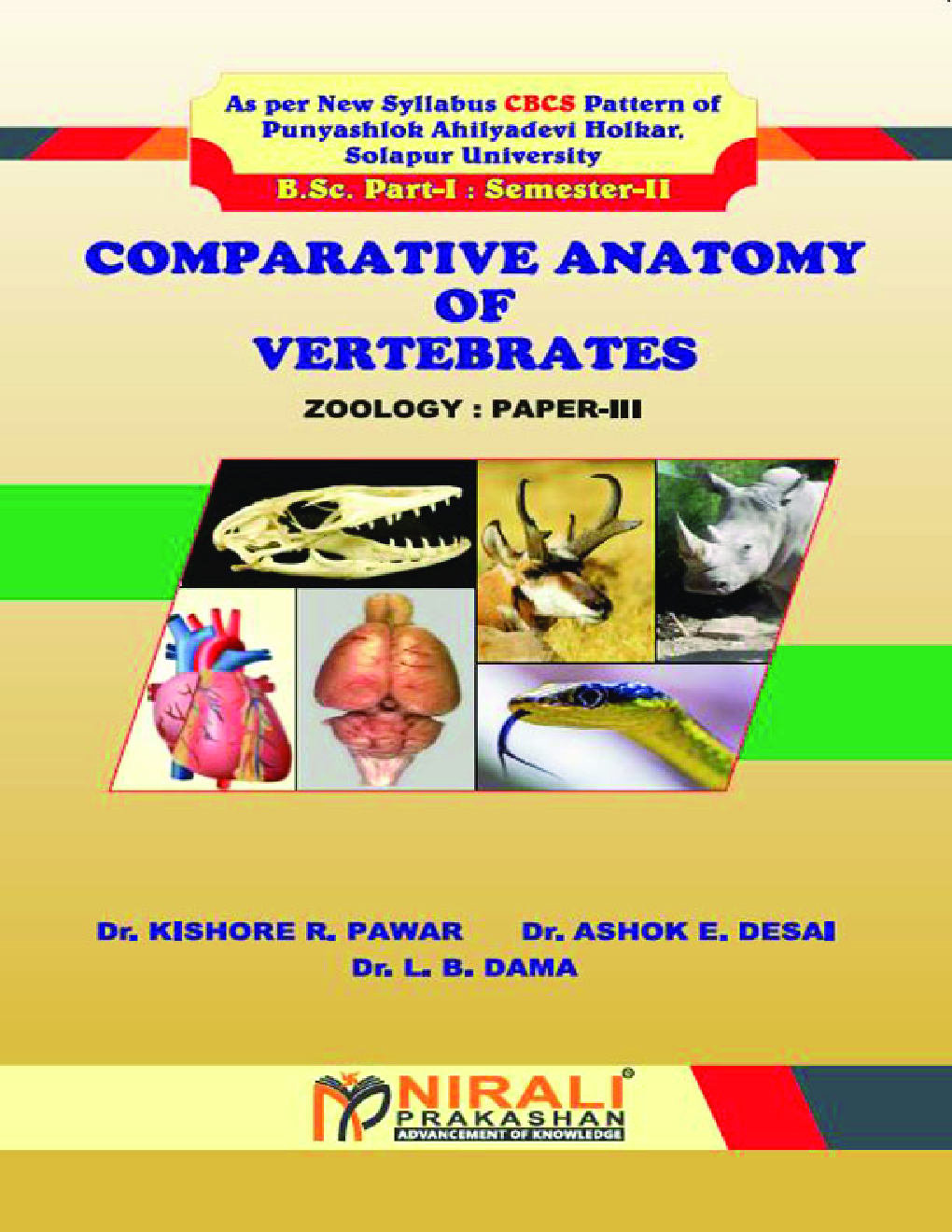 Comparative Anatomy Of Vertebrates - Page 1
