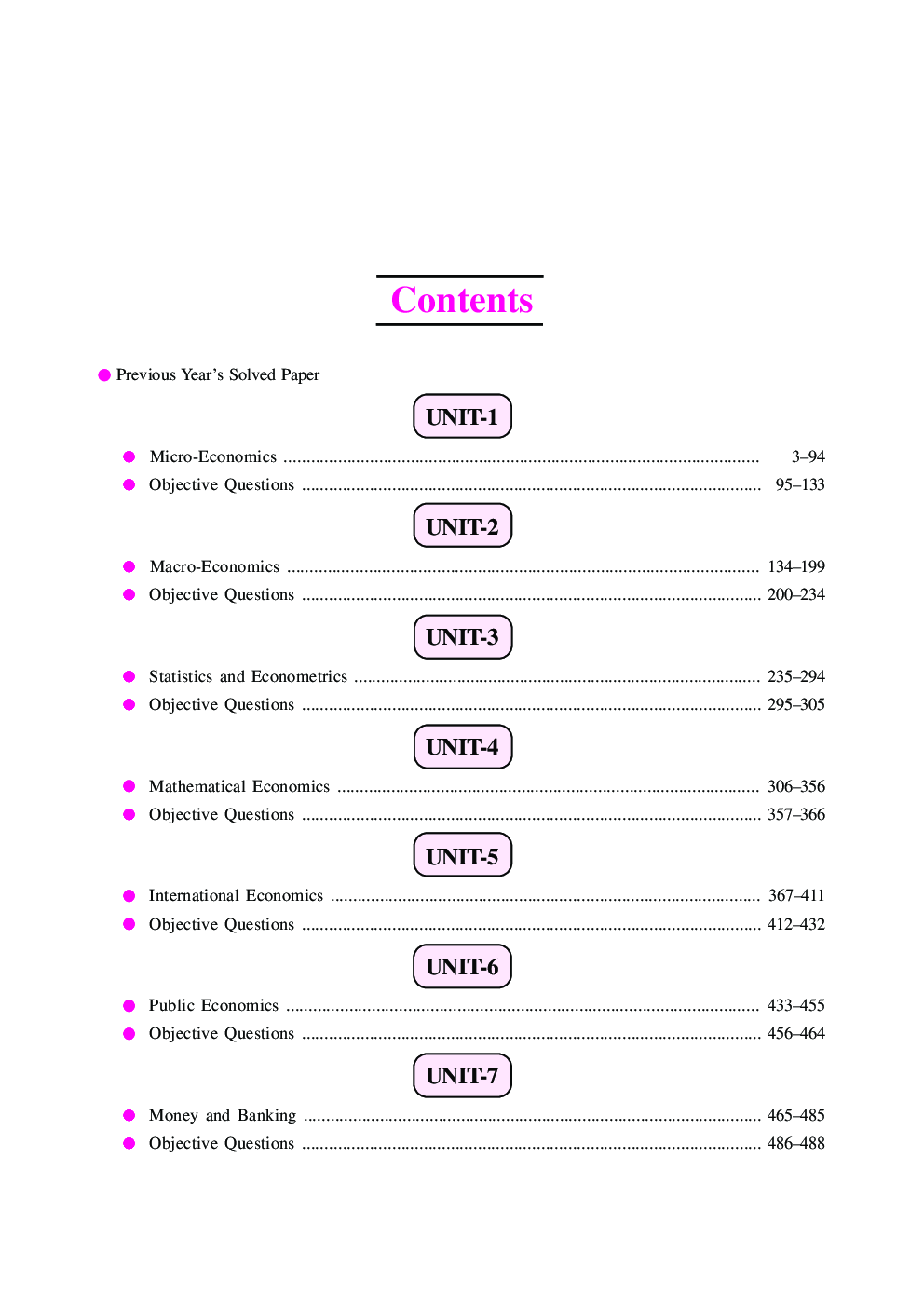 UGC NET / JRF / SET Economics (Paper-II) - Page 4