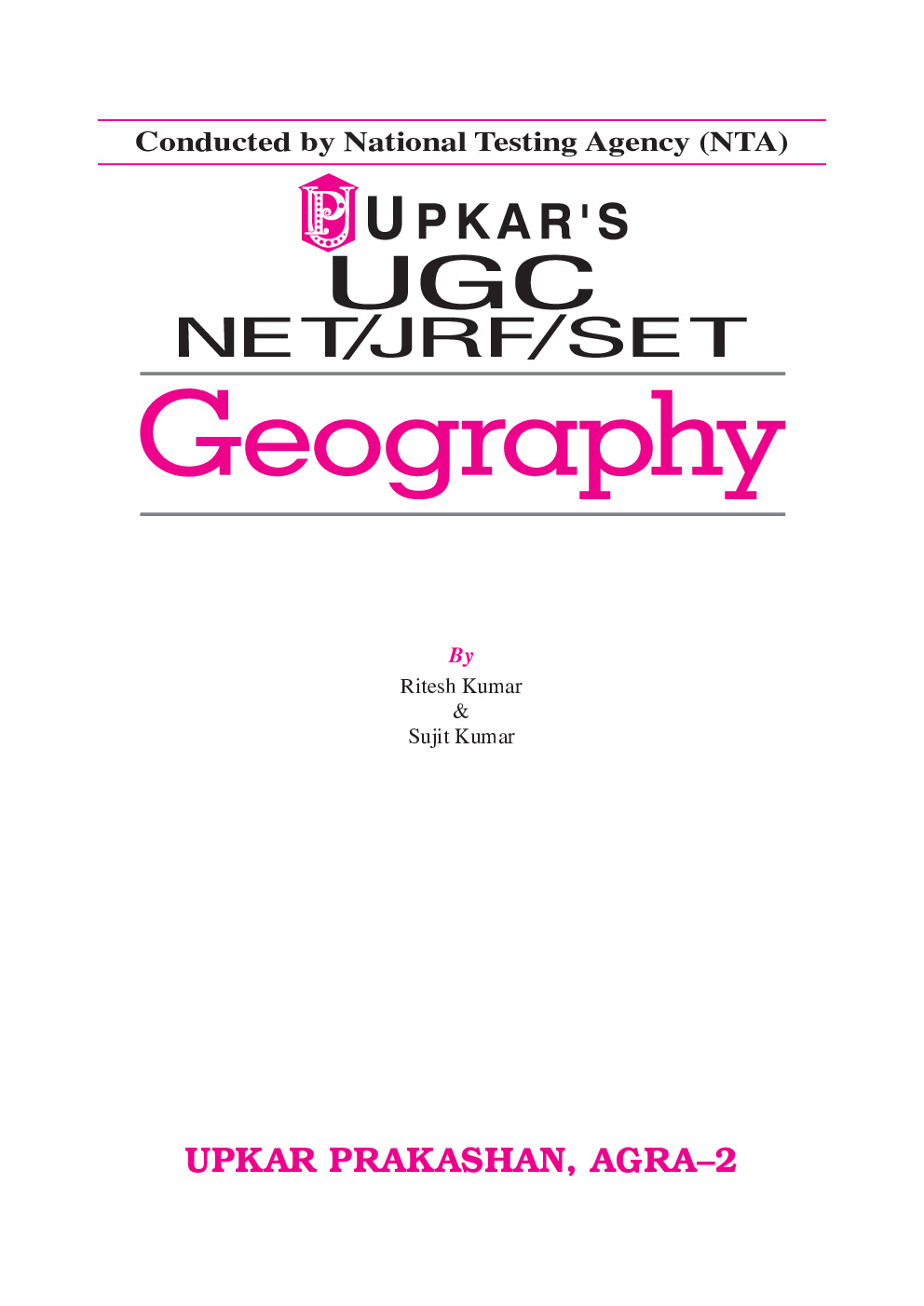 UGC NET /JRF / SET Geography (Paper-II) - Page 2