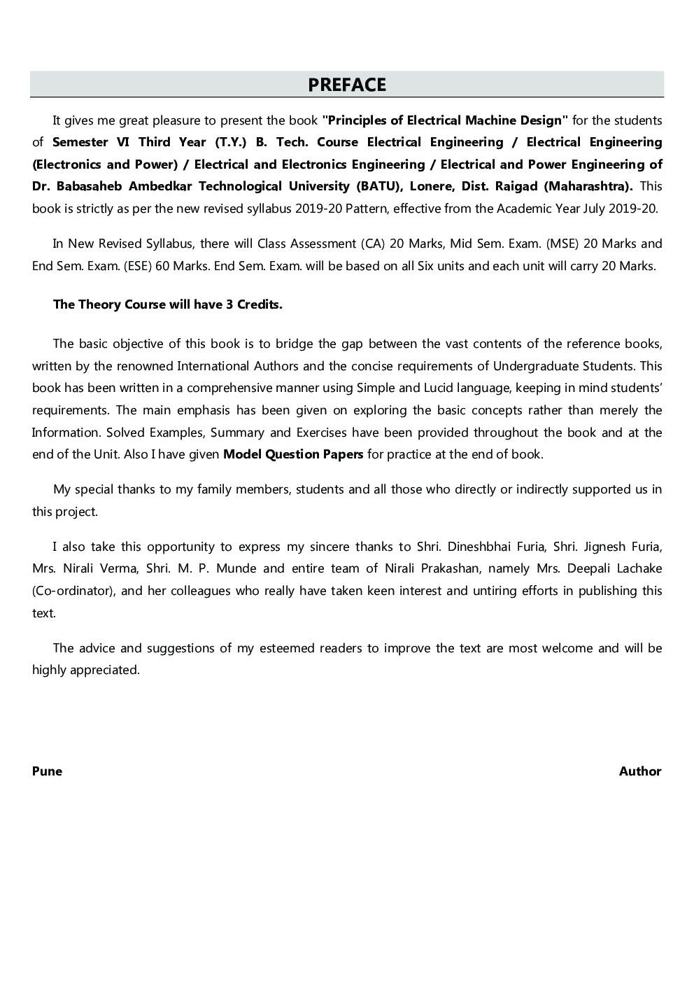 Principles Of Electrical Machine Designs - Page 4