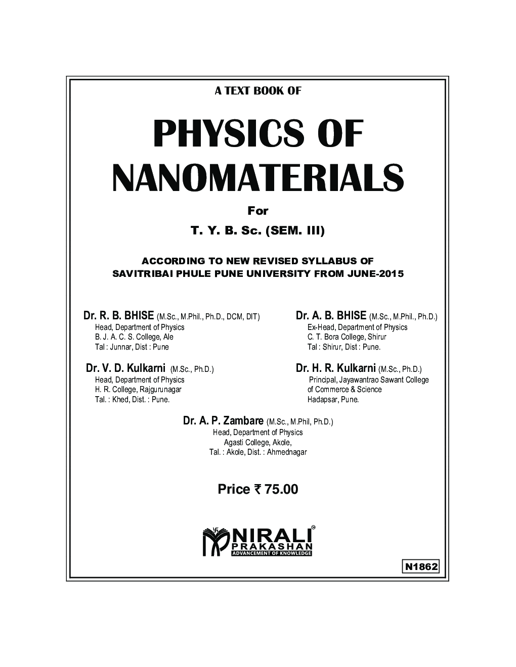 Physics Of Nanomaterials - Page 2