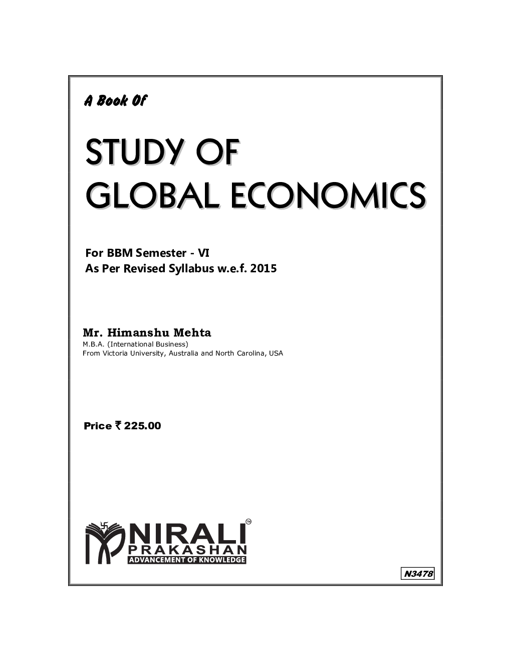 Study Of Global Economics - Page 2