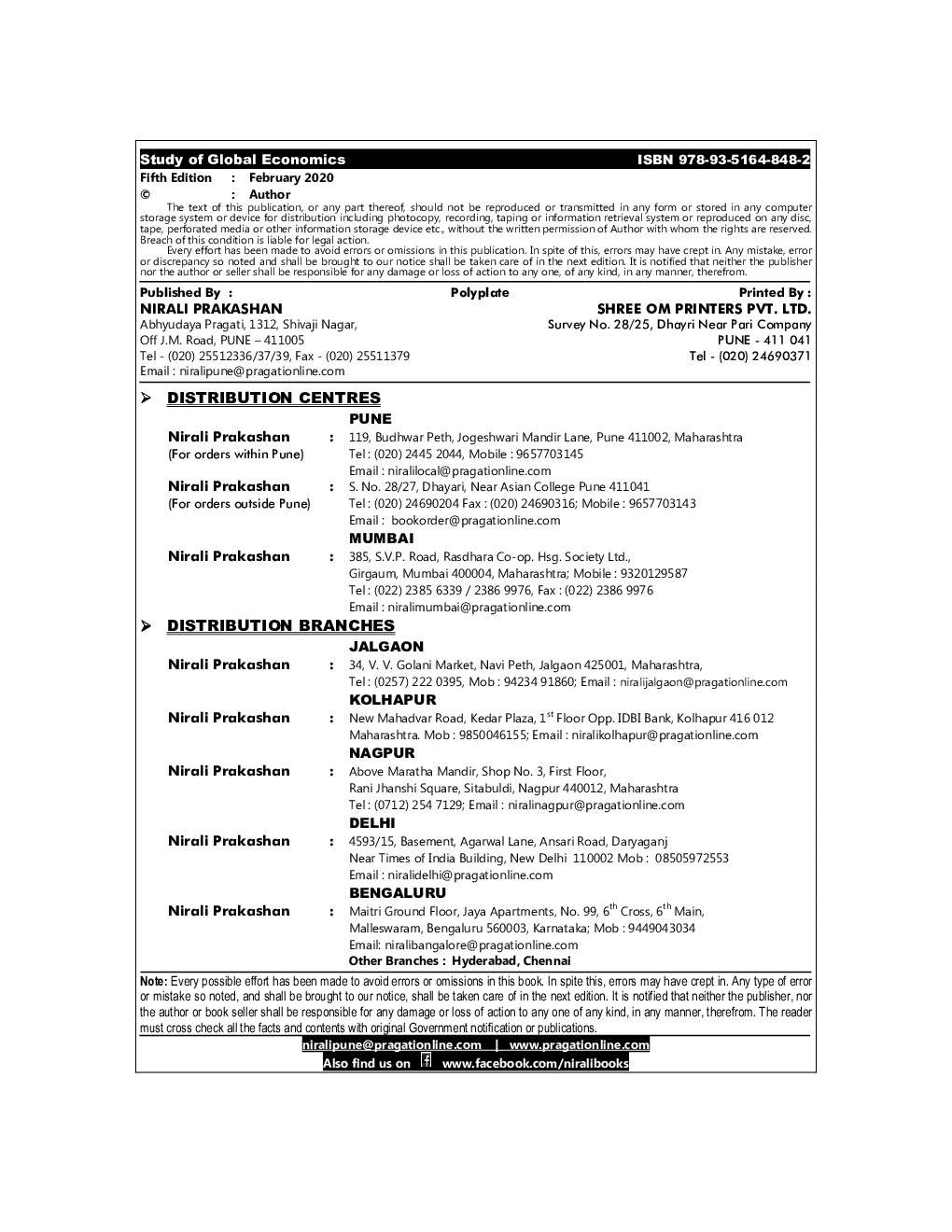 Study Of Global Economics - Page 3