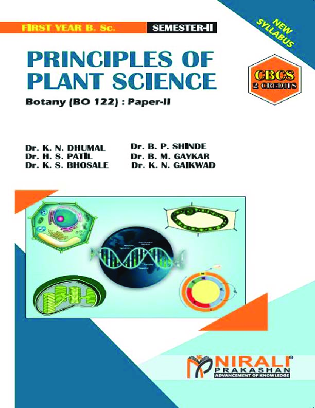 Principles Of Plant Science - Page 1