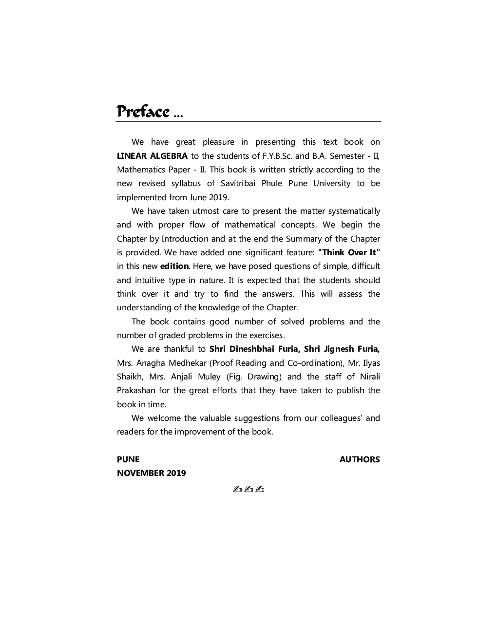 Linear Algebra (Mathematics) - Page 4