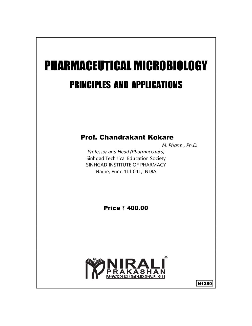Pharmaceutical Microbiology (Principles & Applications) - Page 4