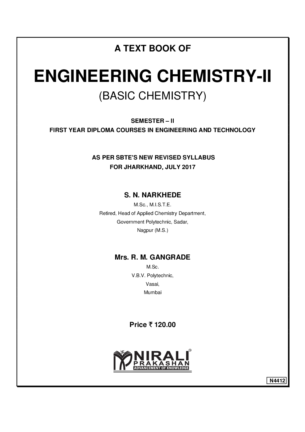 Engineering Chemistry - II - Page 2