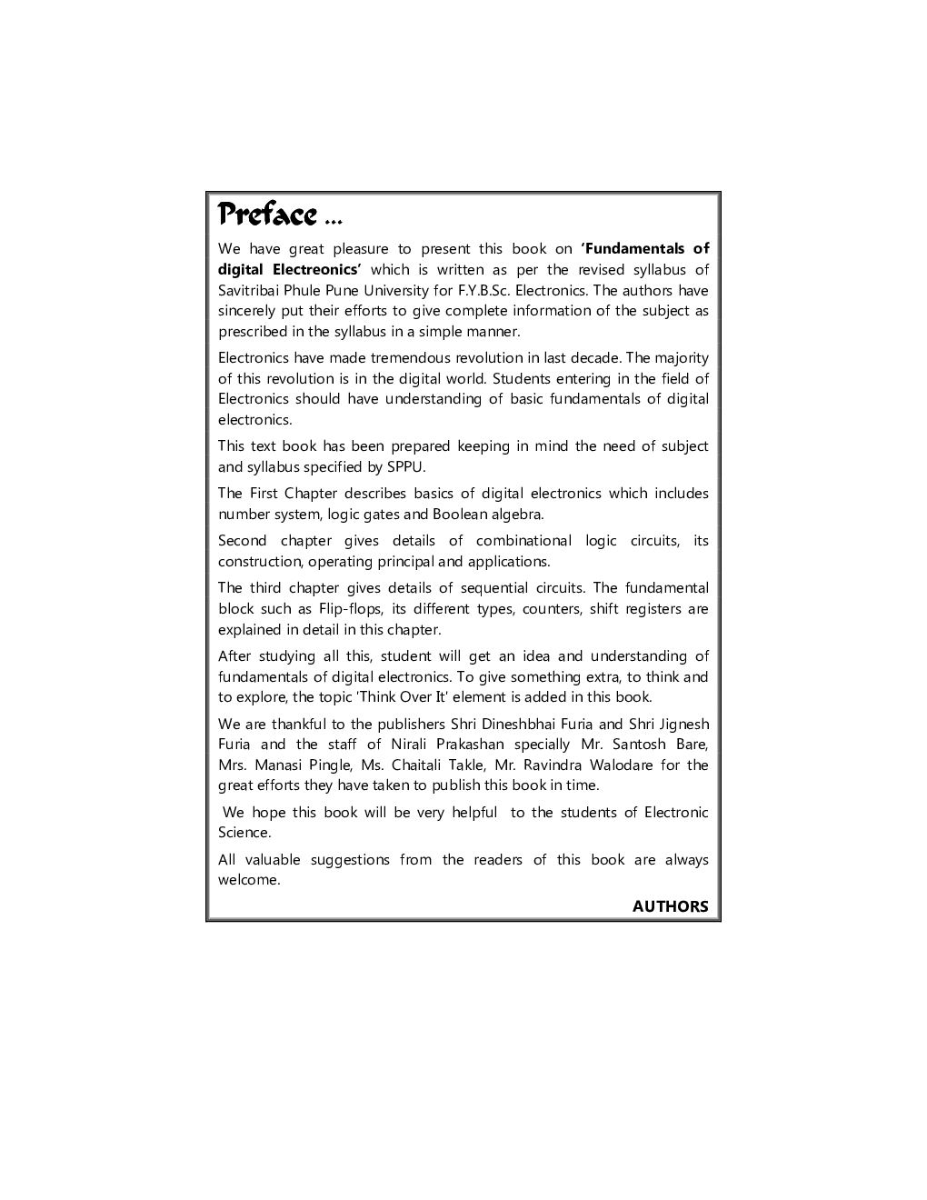 Fundamentals Of Digital Electronics - Page 4