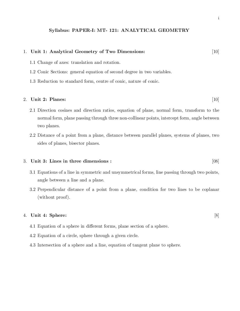 Analytical Geometry - Page 5