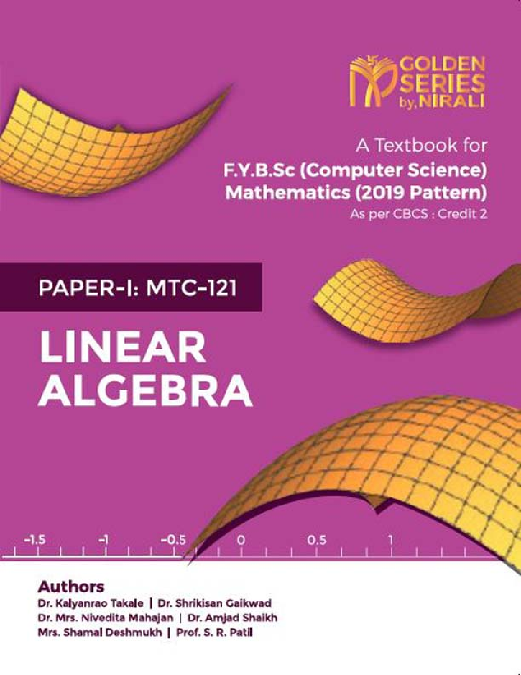 Linear Algebra - Page 1