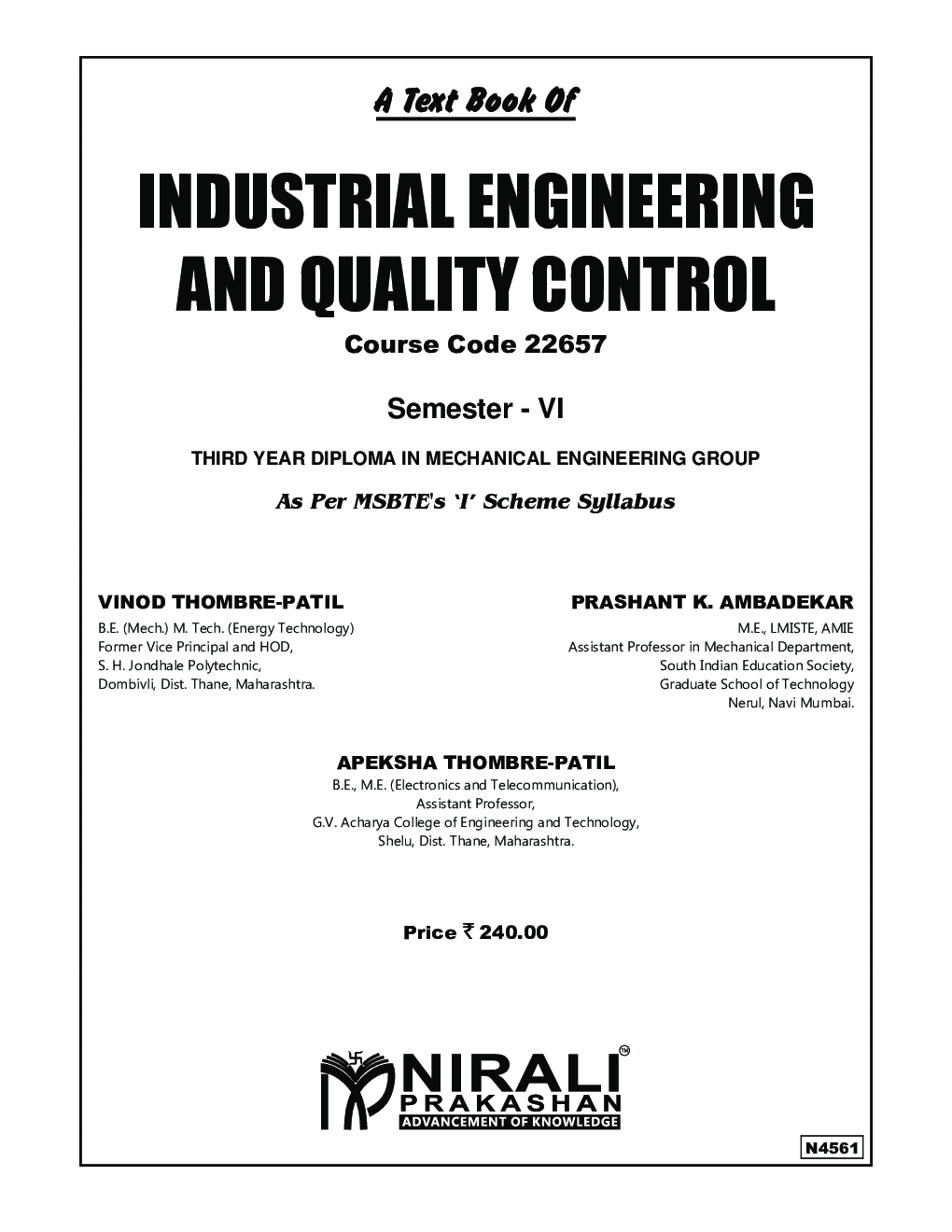 Industrial Engineering And Quality Control - Page 2