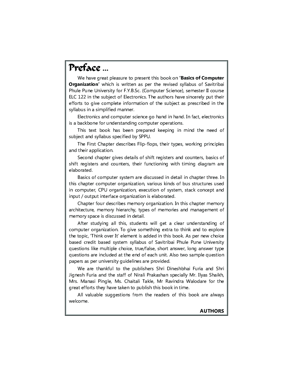 Basics Of Computer Organisation - Page 4