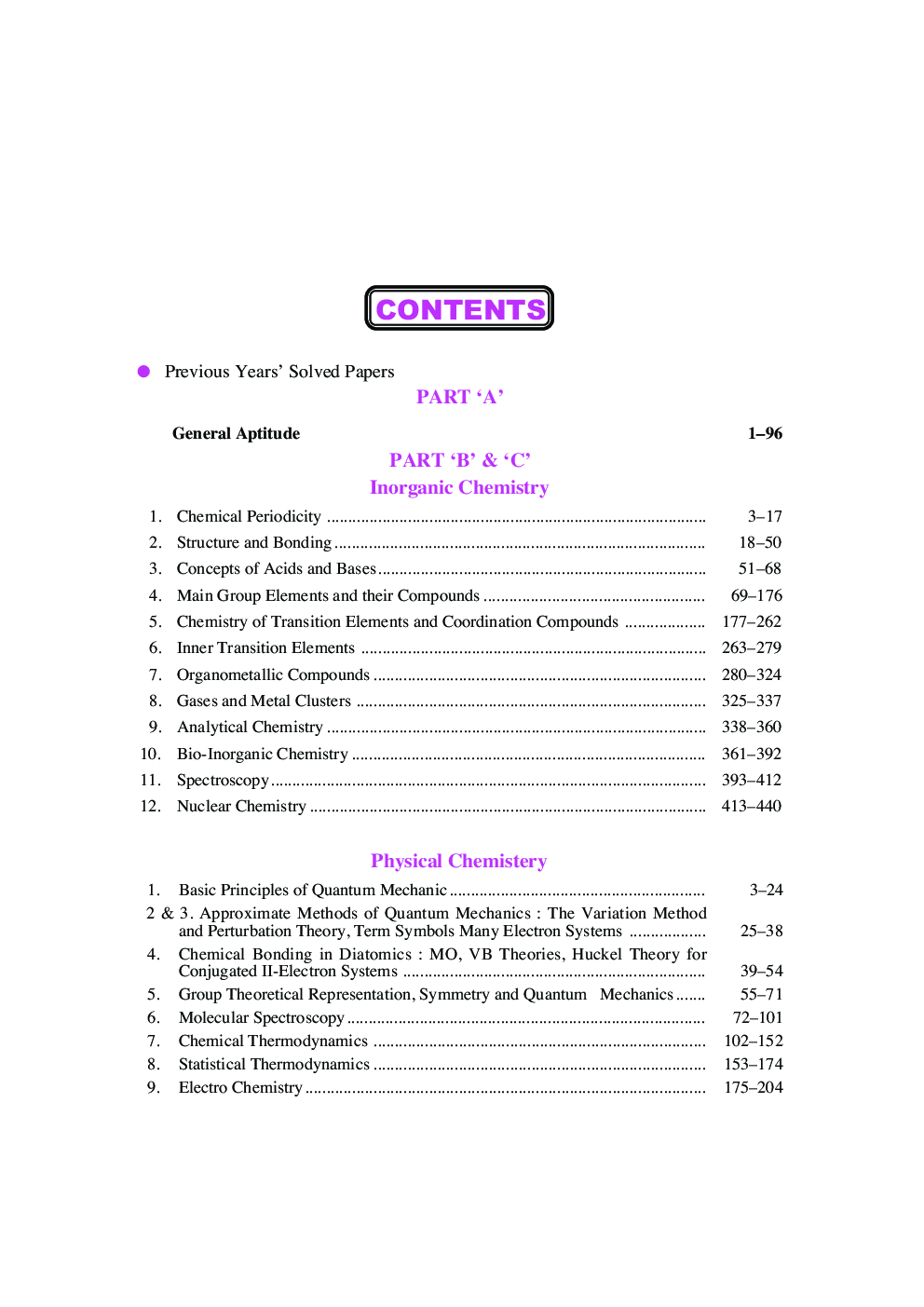 CSIR-UGC NET/JRF/SET Chemical Sciences (Through Solved Problems) - Page 5