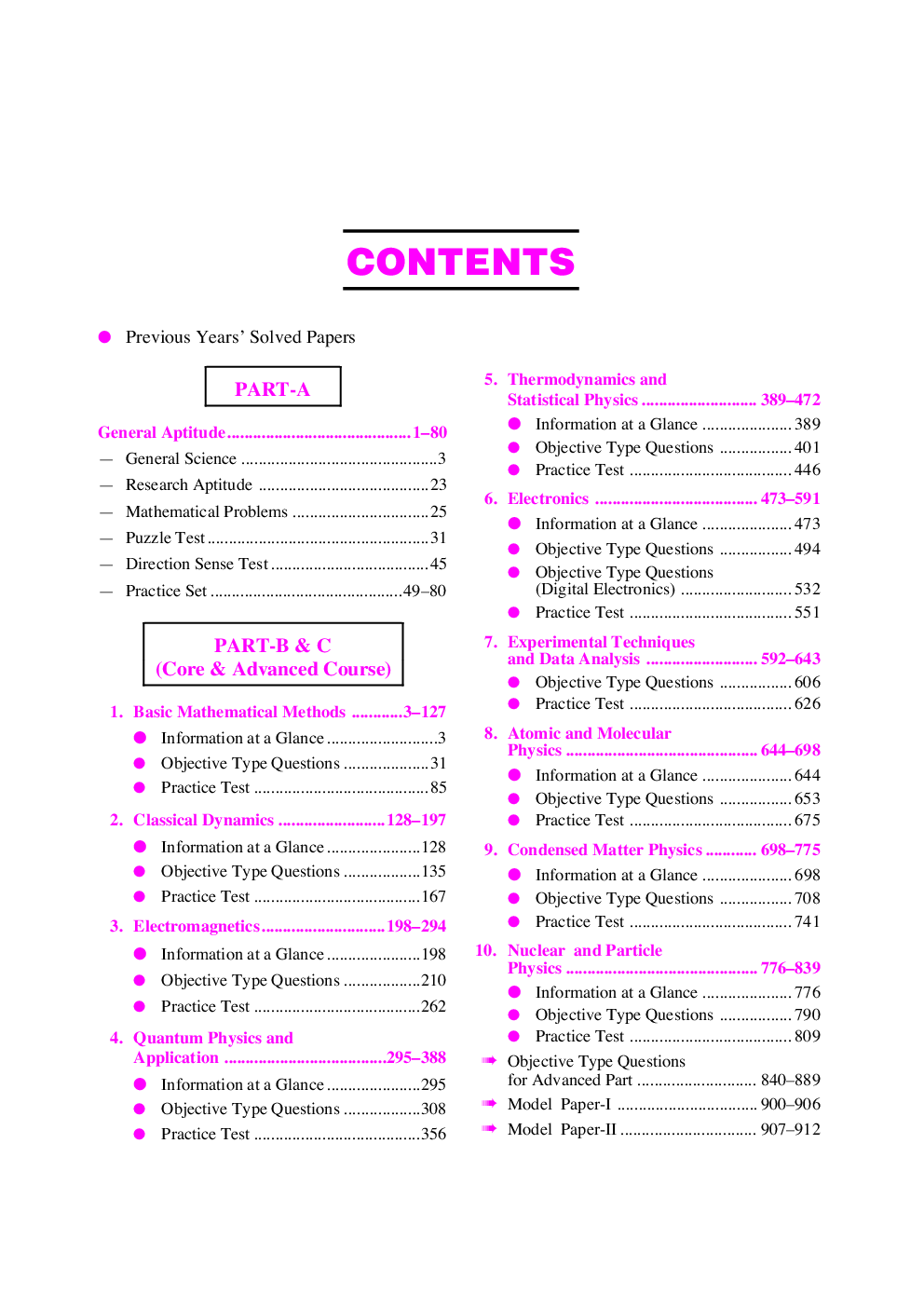 CSIR-UGC NET/JRF/SET Physical Sciences (According To The Latest Syllabus) - Page 5