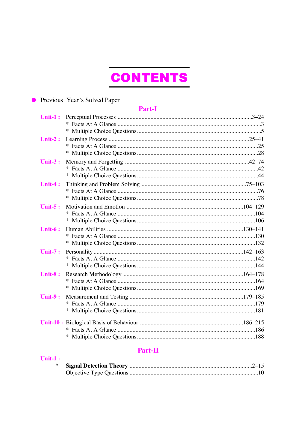 UGC NET / JRF /SET Psychology (Paper-II) - Page 4