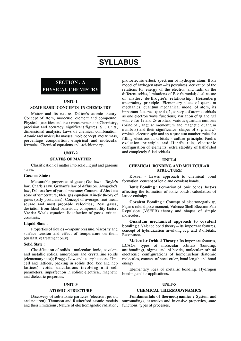 CBSE All India Engineering Entrance Exam. Chemistry B.E./B.Tech. - Page 5
