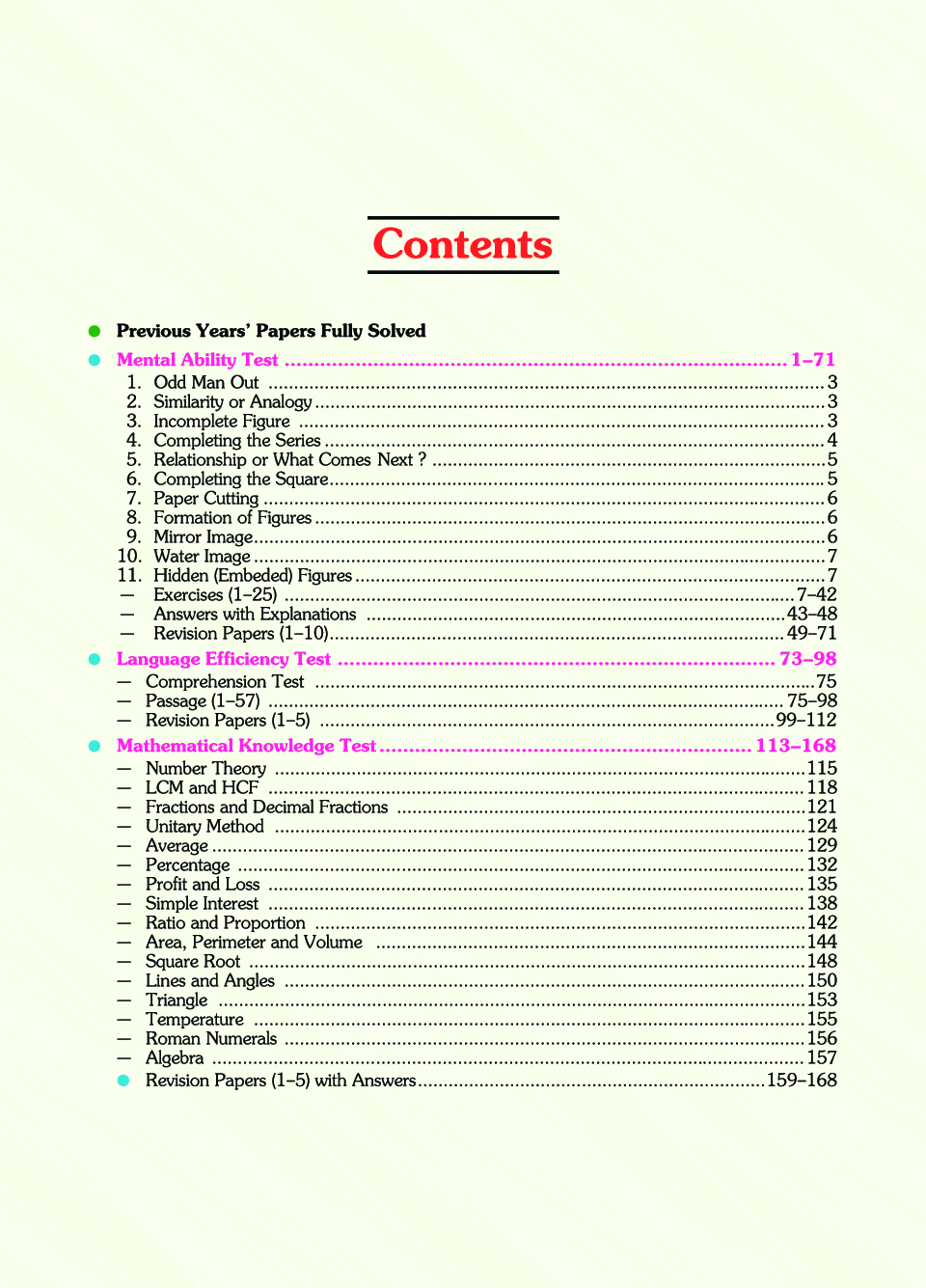 Navodaya Vidyalaya Entrance Digest For Class - VI - Page 4