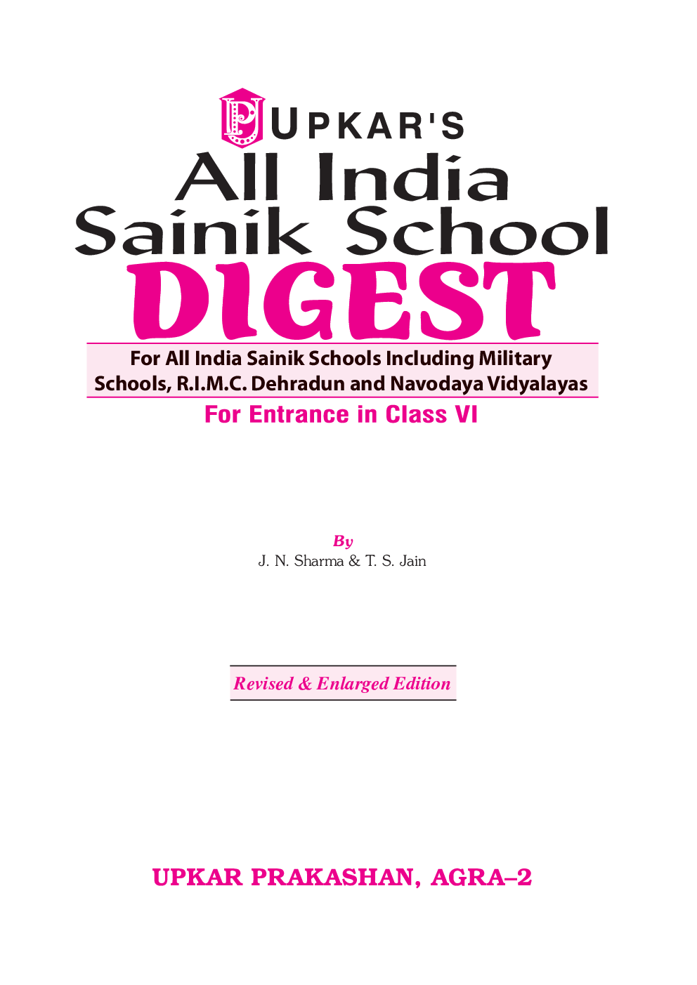 All India Sainik School Digest For Entrance In Class - VI  - Page 2