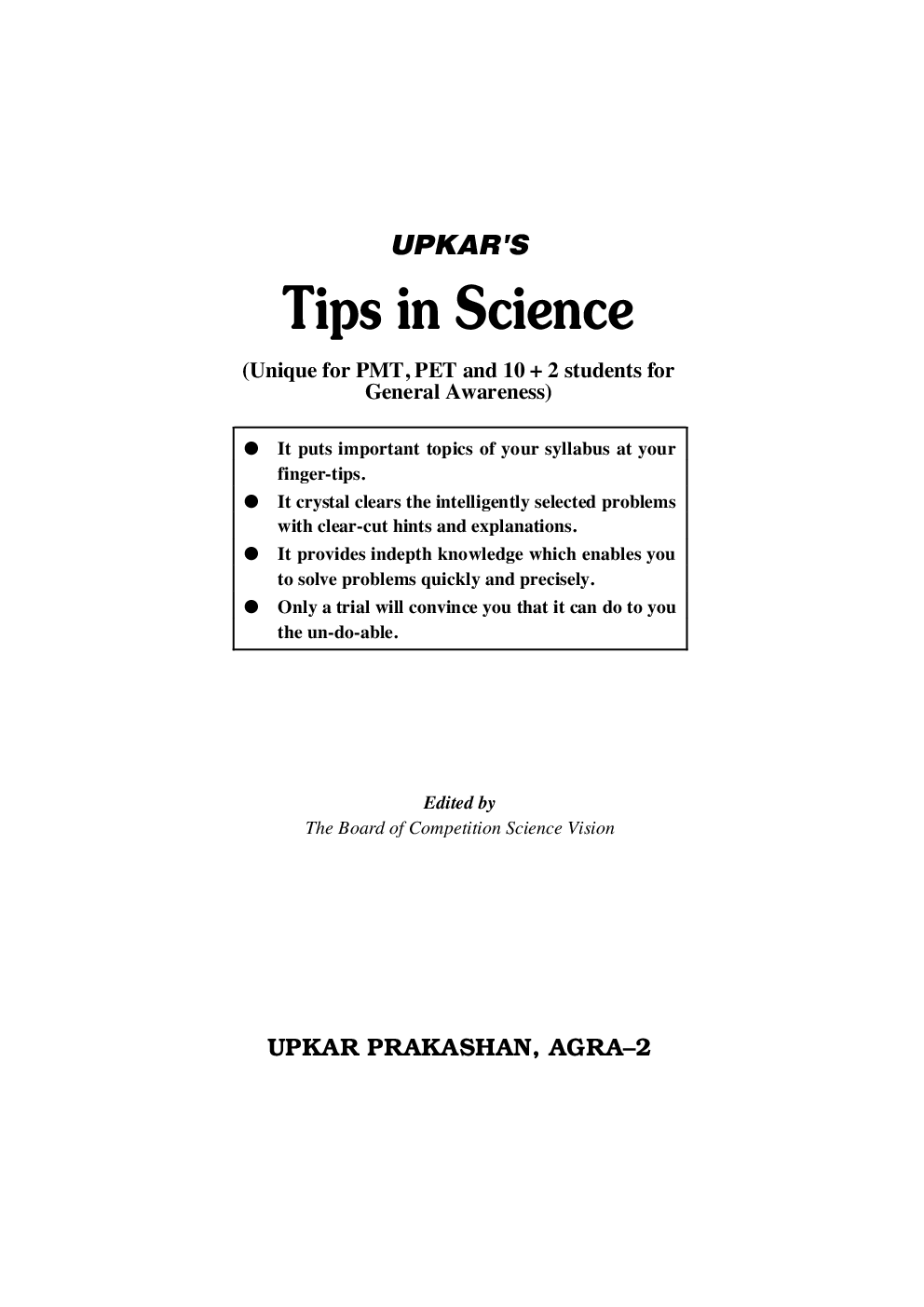 Tips In Science Physics, Chemistry, Zoology And Botany - Page 2