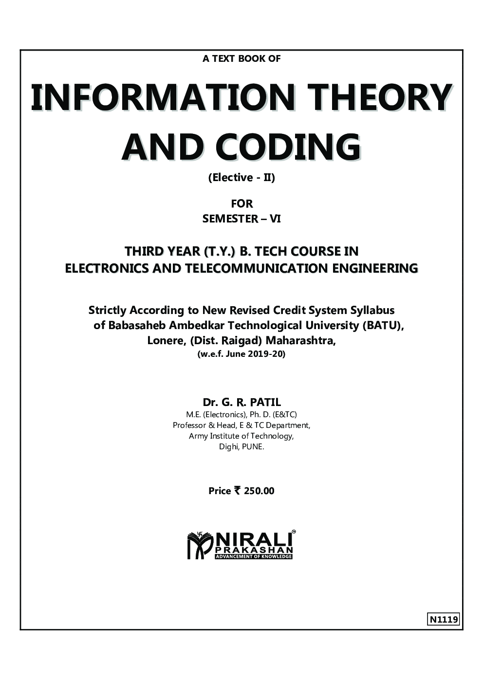 Information Theory And Coding - Page 2