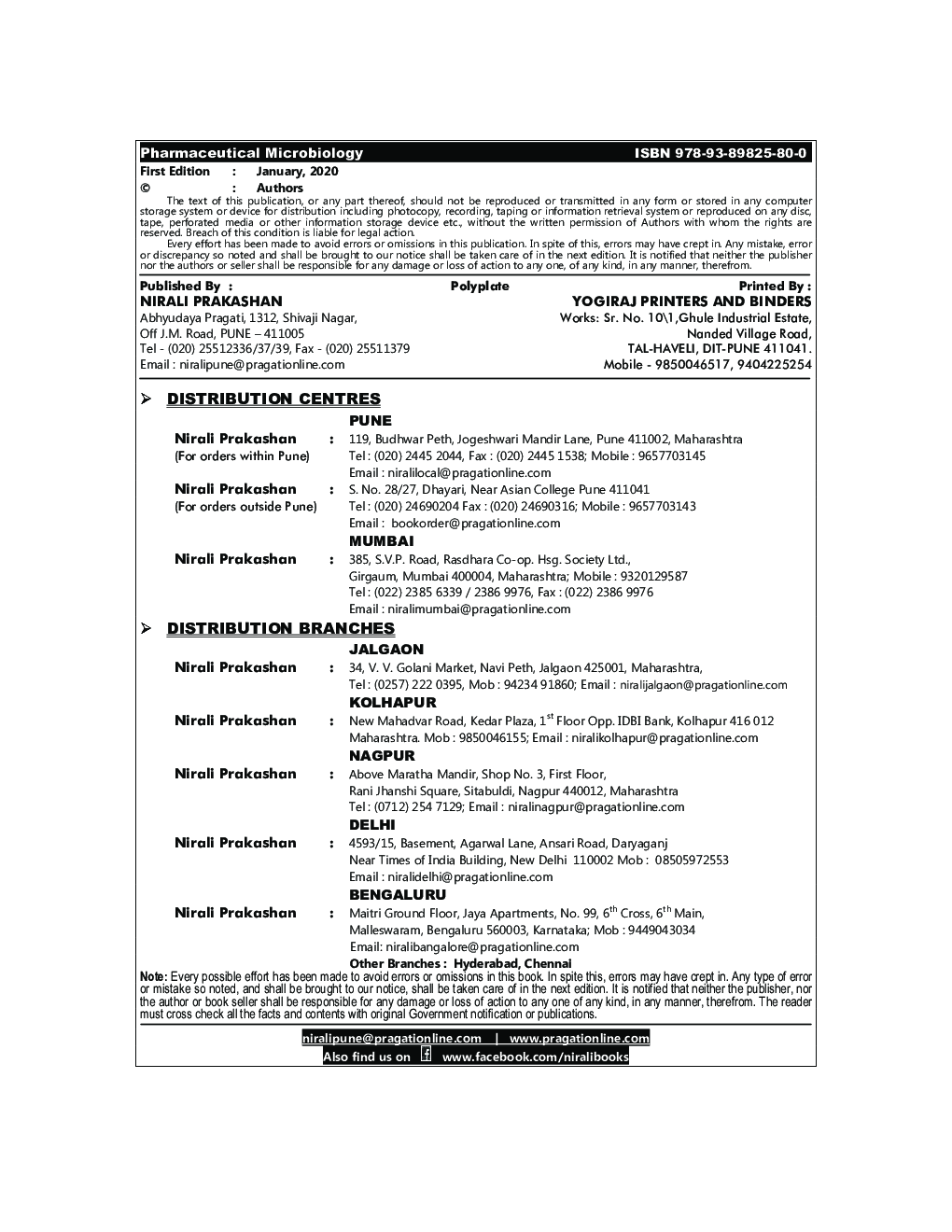 Pharmaceutical Microbiology - Page 3