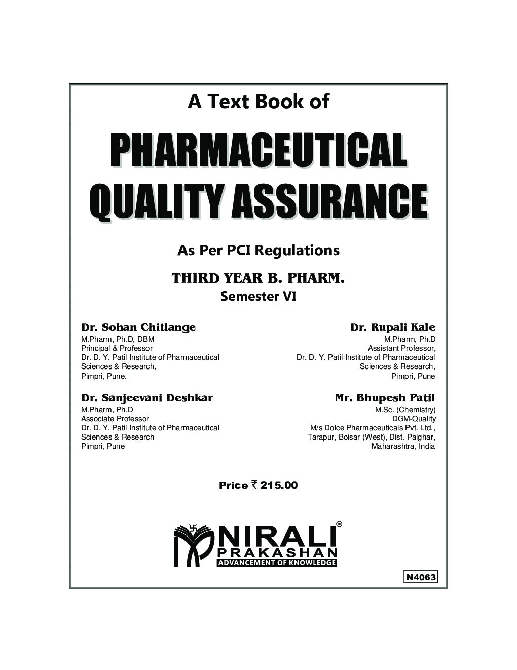 Pharmaceutical Quality Assurance - Page 2