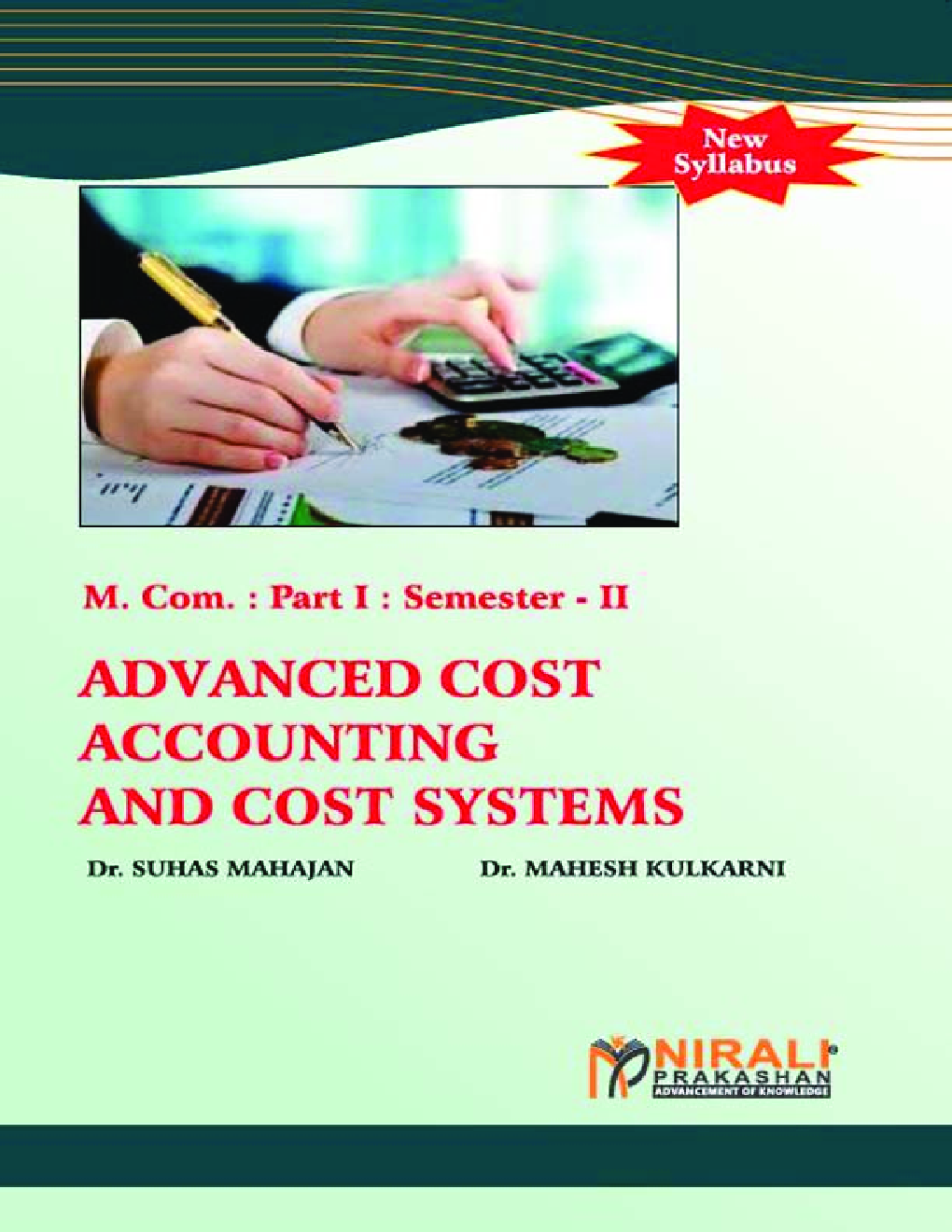 Advanced Cost Accounting And Cost Systems - Page 1
