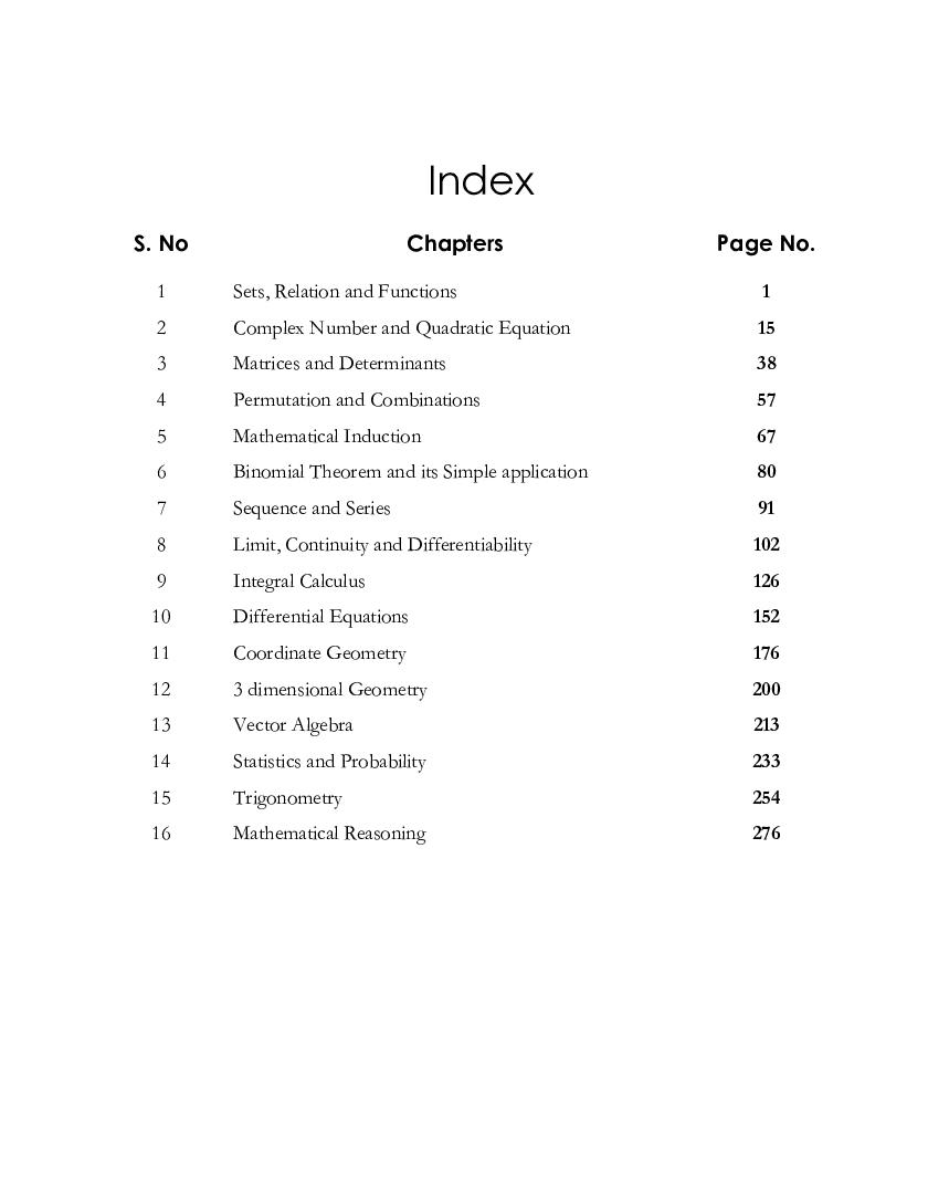Quick Reference Guide For IIT-JEE Mathematics (2020) - Page 4