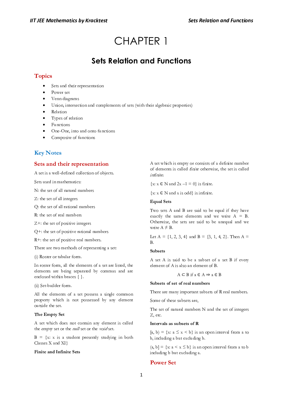 Quick Reference Guide For IIT-JEE Mathematics (2020) - Page 5