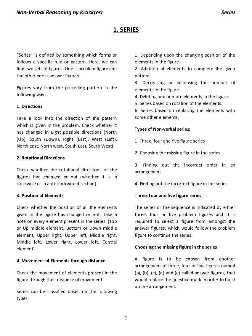Self Learning Guide For Non Verbal Reasoning - Page 4