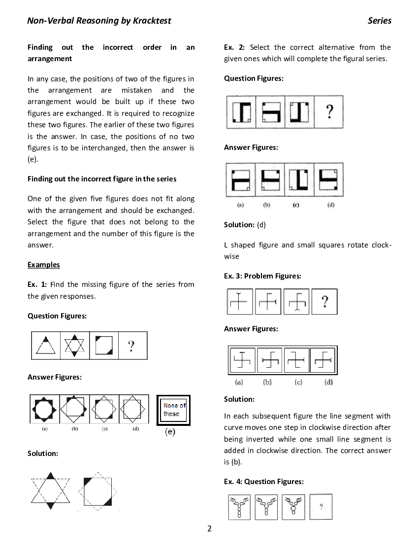 Self Learning Guide For Non Verbal Reasoning - Page 5