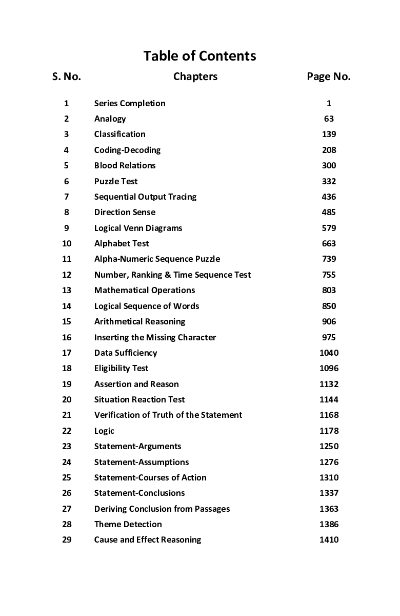 Self Learning Guide For Verbal Reasoning - Page 3