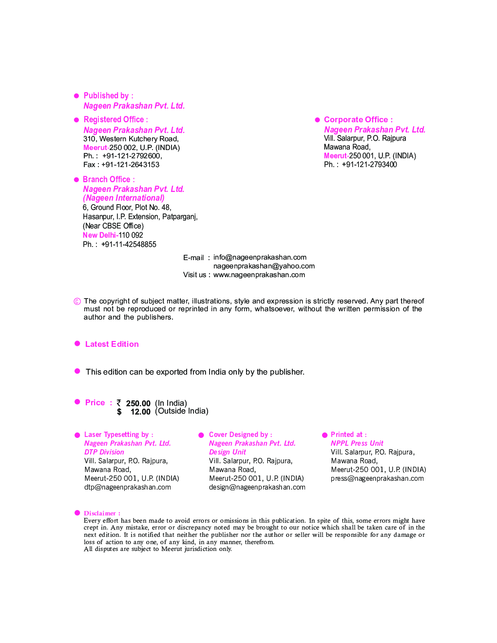 ICSE Physical Education For Class - X - Page 3