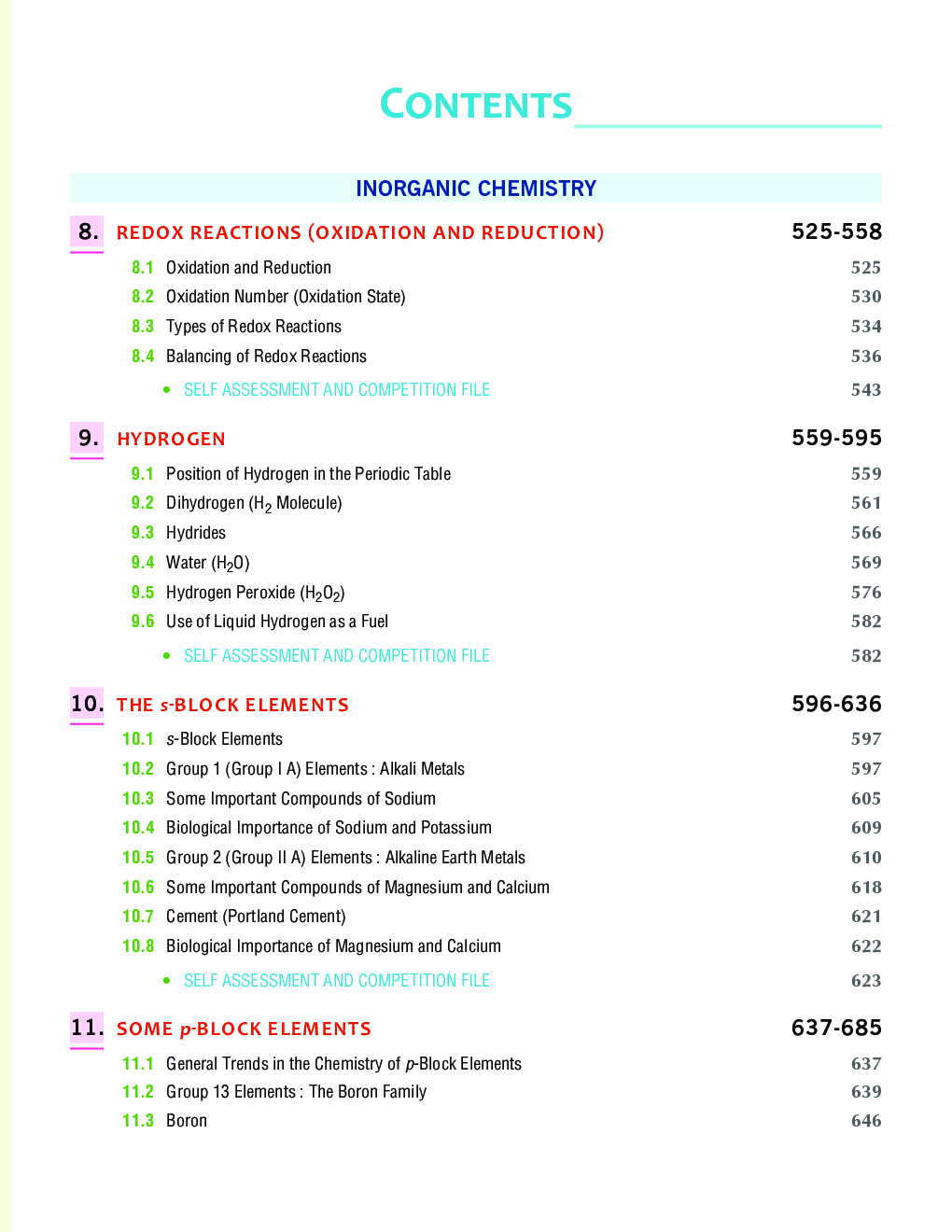 ISC Chemistry Part-II For Class - XI - Page 4