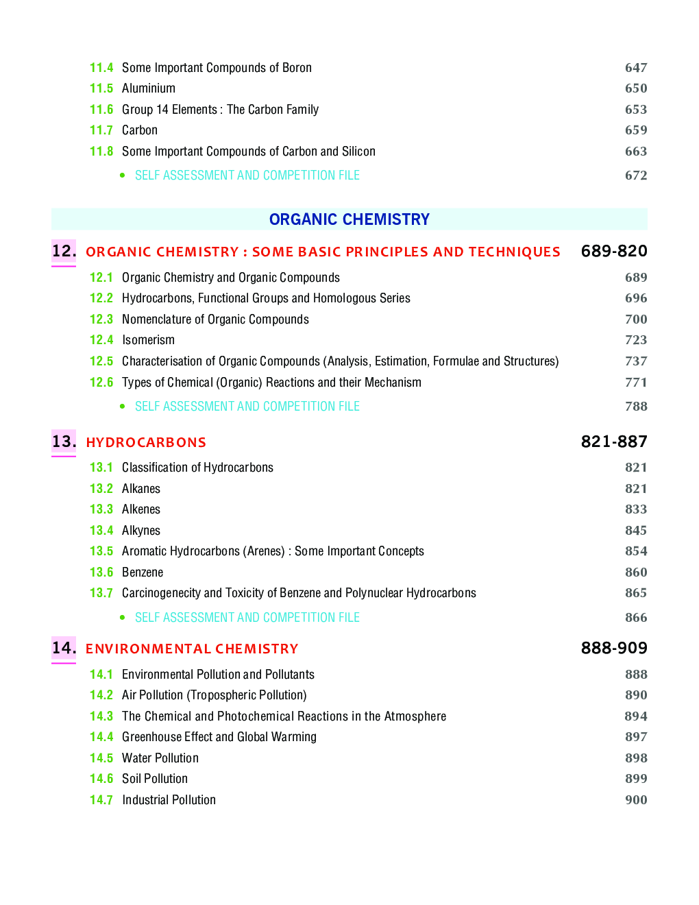 ISC Chemistry Part-II For Class - XI - Page 5