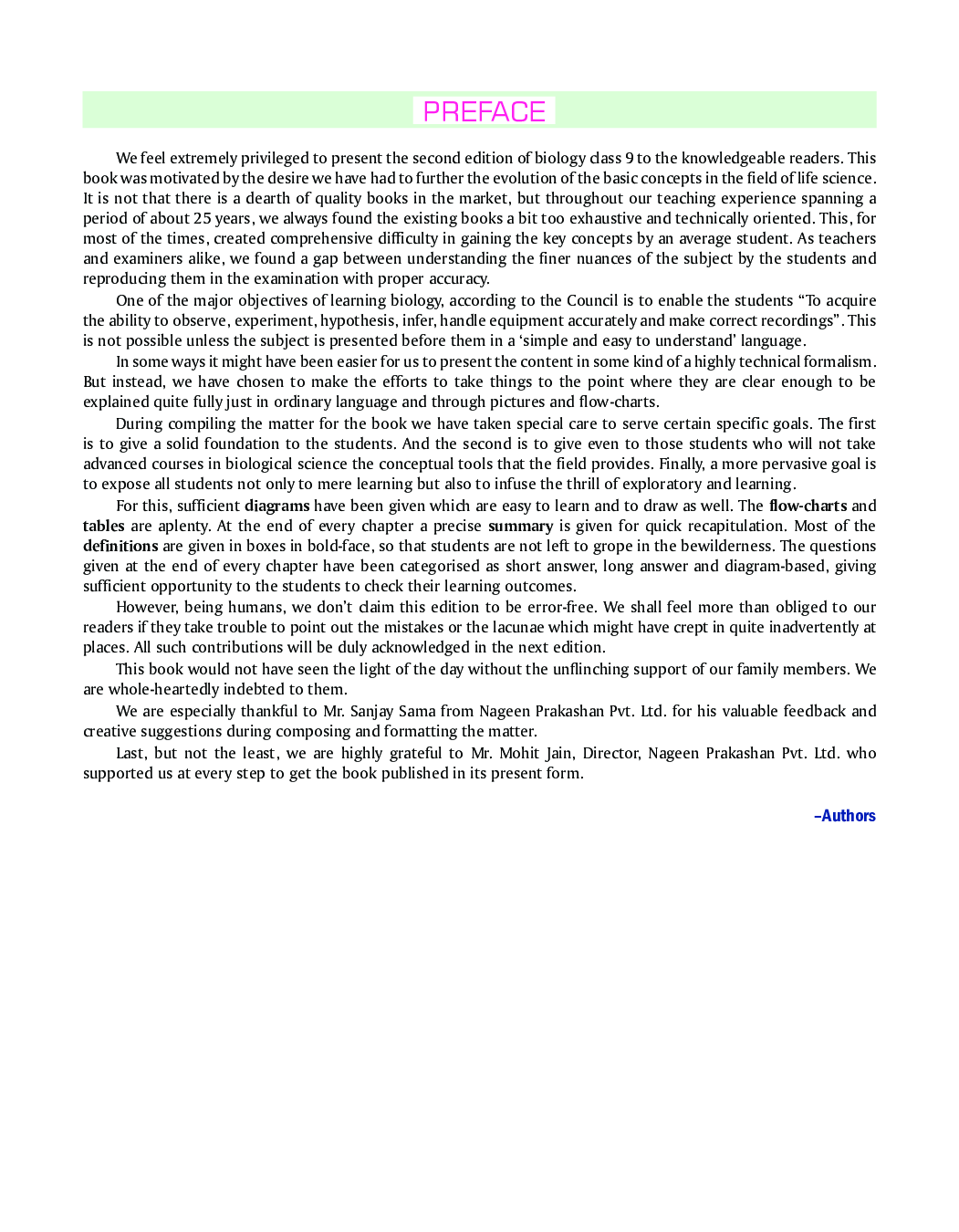 ICSE Biology For Class - IX - Page 4