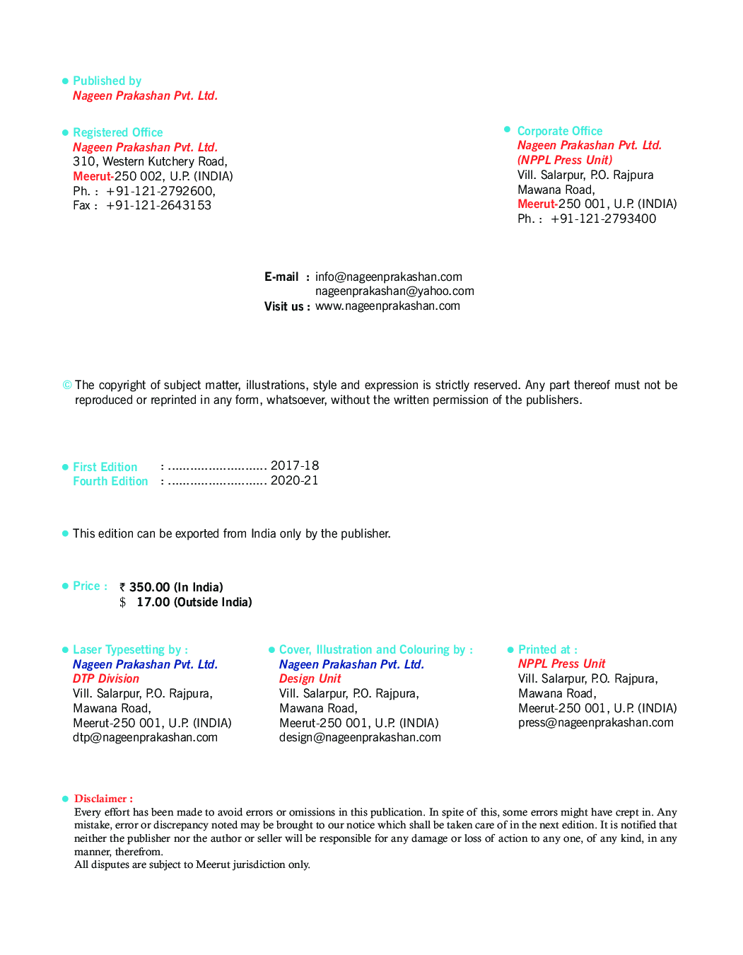 ICSE Biology For Class - X - Page 3