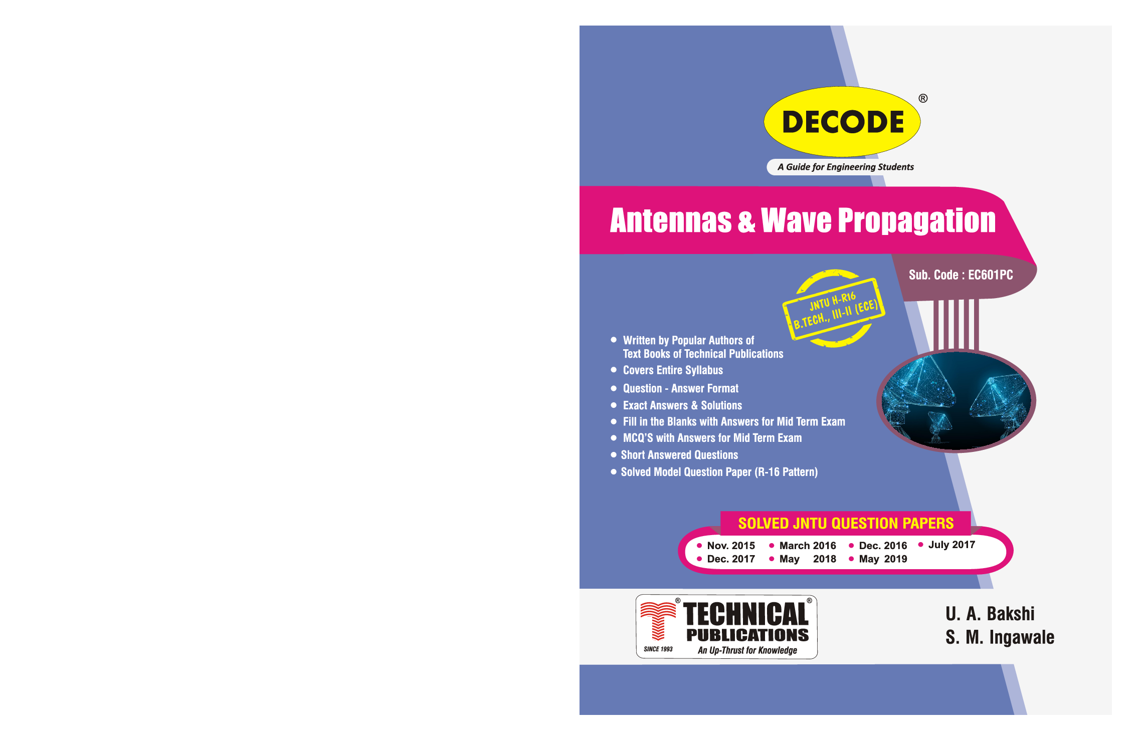 Download JNTU Antennas & Wave Propagation PDF Online by Uday A. Bakshi
