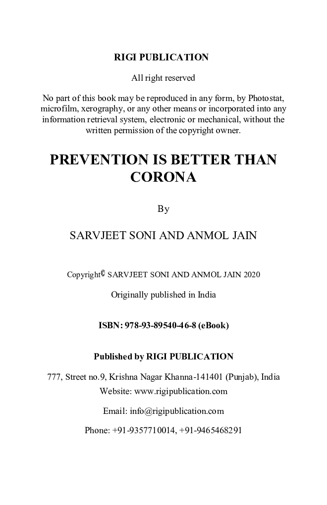 Prevention Is Better Than Corona - Page 3