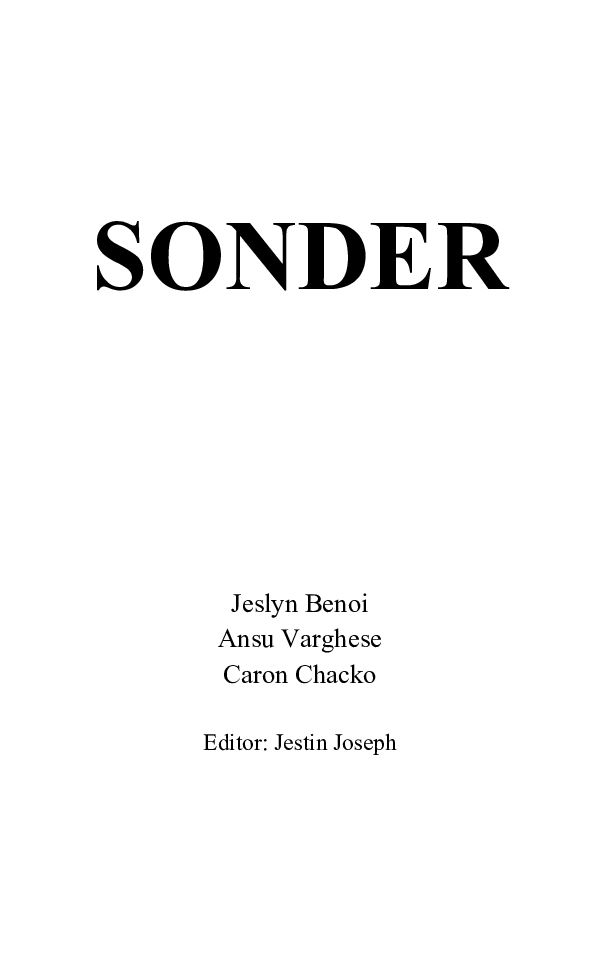 Sonder - A Chronicle Of Hope - Page 2