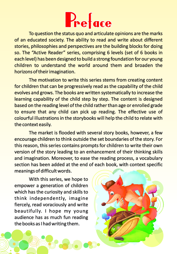 The Fox And The Turtle For Class I - Page 3
