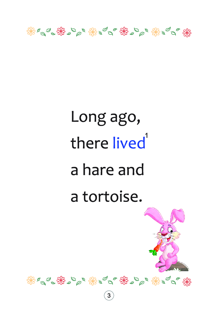 The Hare And The Tortoise For Class I - Page 5