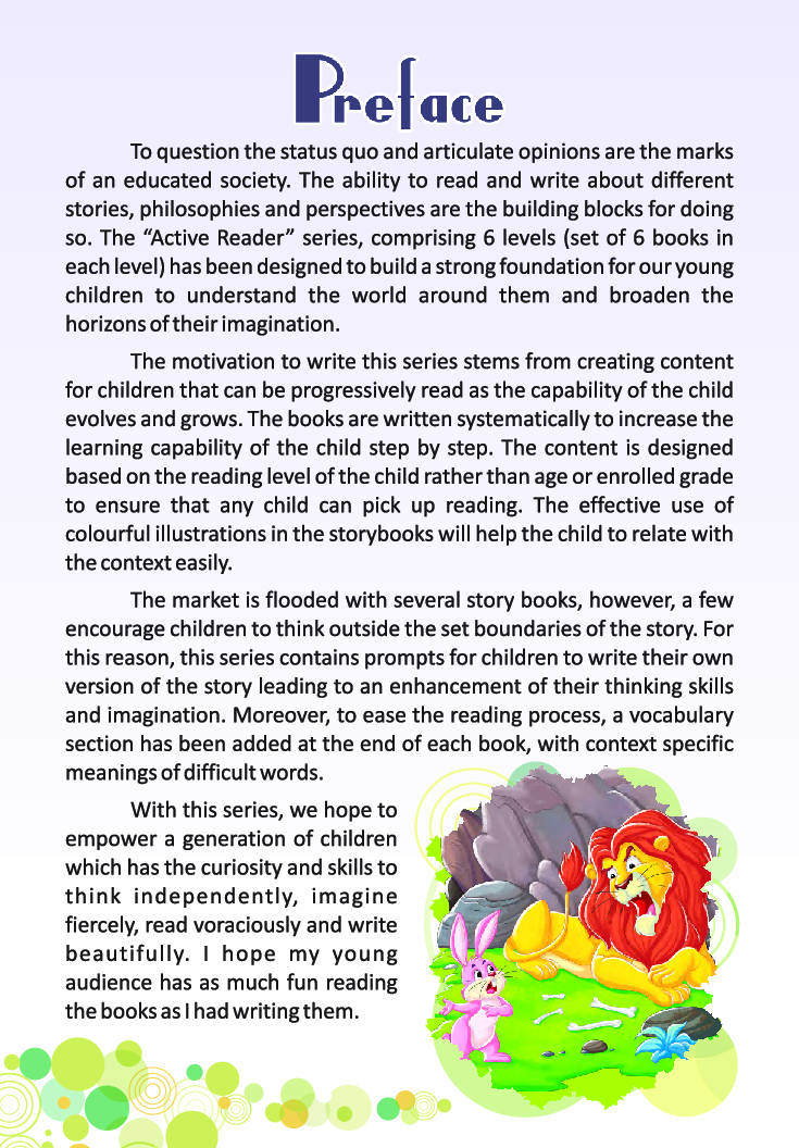 The Lion And The Rabbit For Class II - Page 3