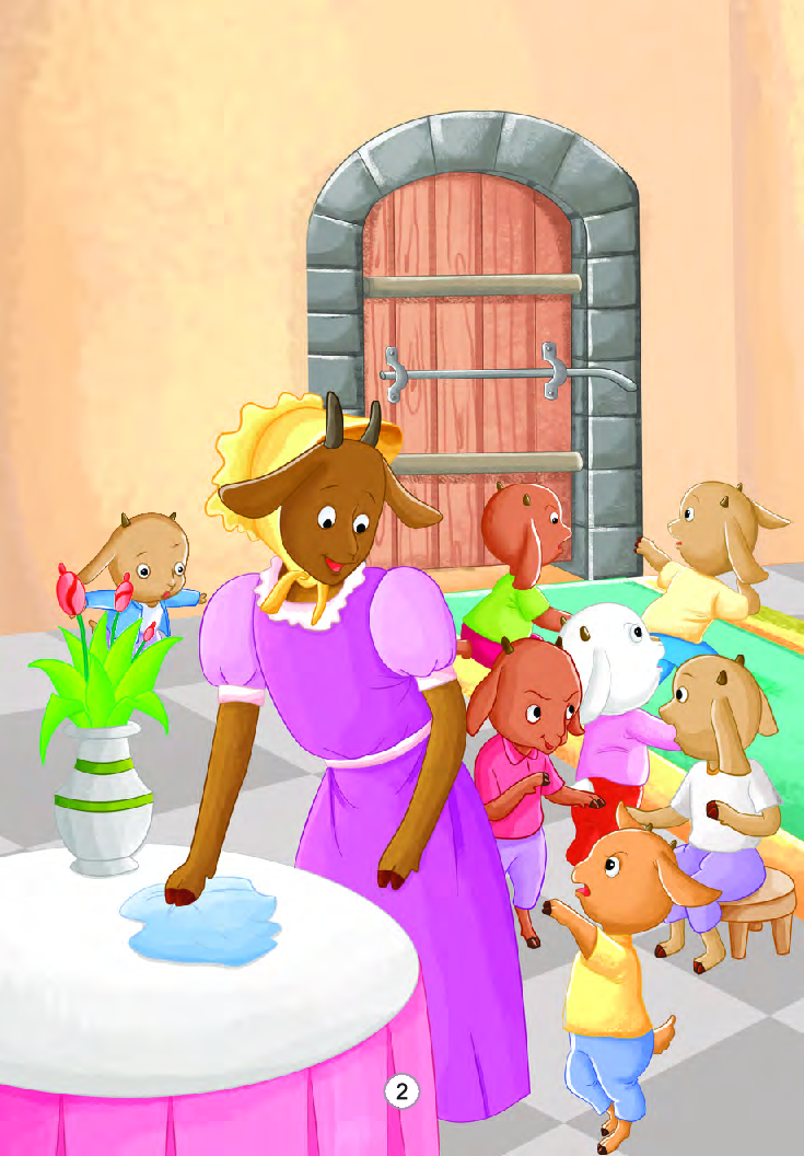 The Wolf And The Seven Little Kids For Class III - Page 4