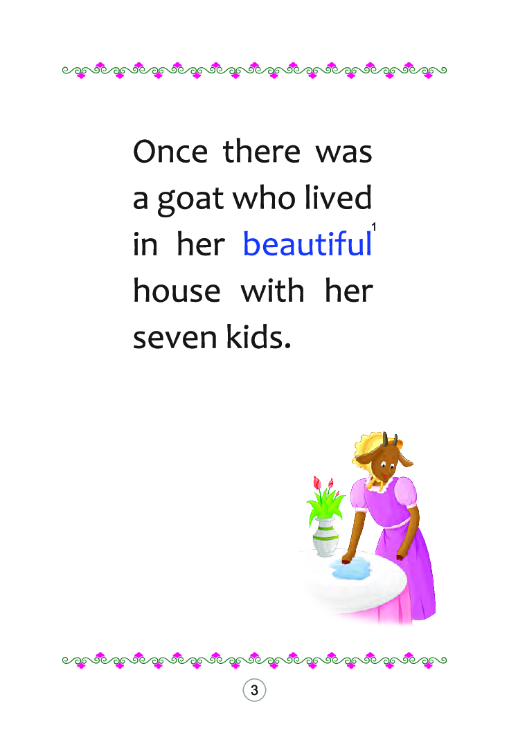 The Wolf And The Seven Little Kids For Class III - Page 5